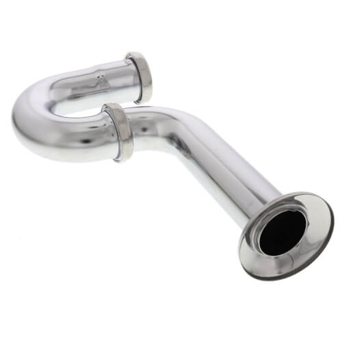 Main product image of 1-1/2" Chrome Plated Brass P-Trap, 20 GA L/CO