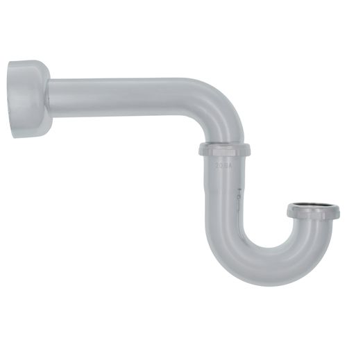 Main product image of 1-1/2" Chrome Plated Brass P-Trap w/Box Escutcheon, 20 GA L/CO