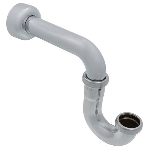 Main product image of 1-1/2" Chrome Plated Brass P-Trap w/Box Escutcheon, 20 GA L/CO