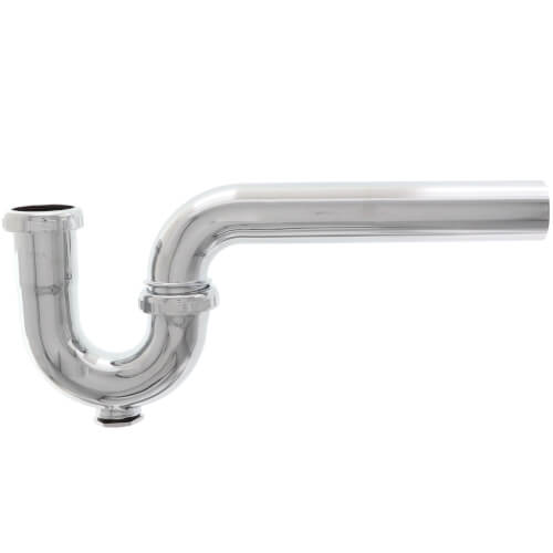 Main product image of 1-1/2" Chrome Plated Brass P-Trap, 20 GA W/CO
