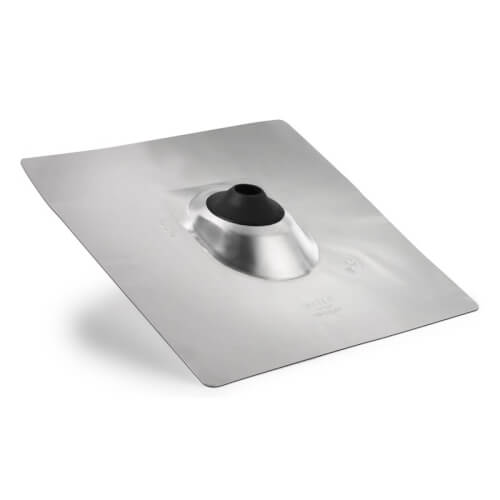 Main product image of 1.25" to 1.5" No-Caulk Roof Flashing (Aluminum)