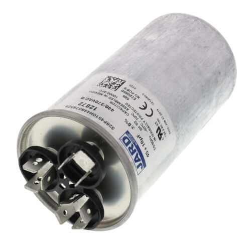 45/10 MFD Round Run Capacitor (440V)