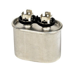 45/5 MFD Oval Run Capacitor (440V)