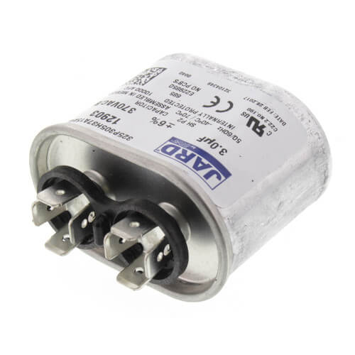 3 MFD Oval Run Capacitor (370V)
