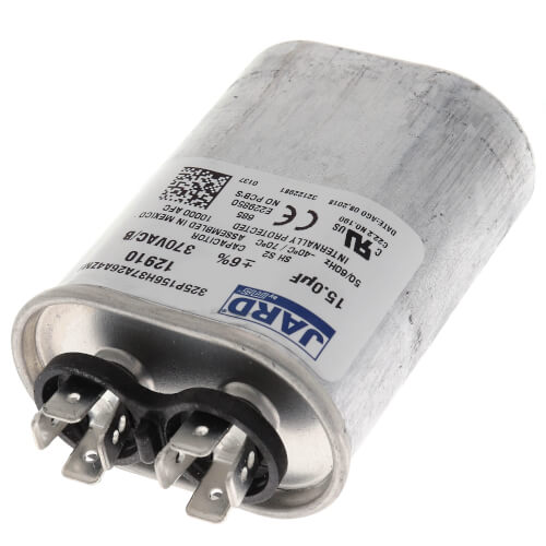 Main product image of 15 MFD Oval Run Capacitor (370V)