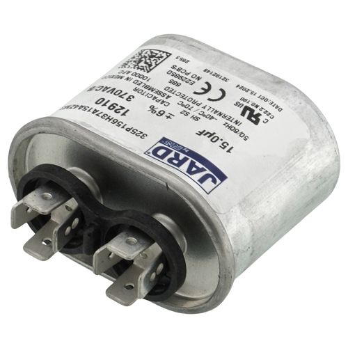 Main product image of 15 MFD Oval Run Capacitor (370V)