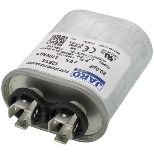 Main product image of 20 MFD Oval Run Capacitor (370V)