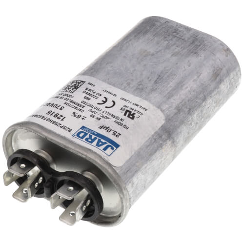 Main product image of 25 MFD Oval Run Capacitor (370V)