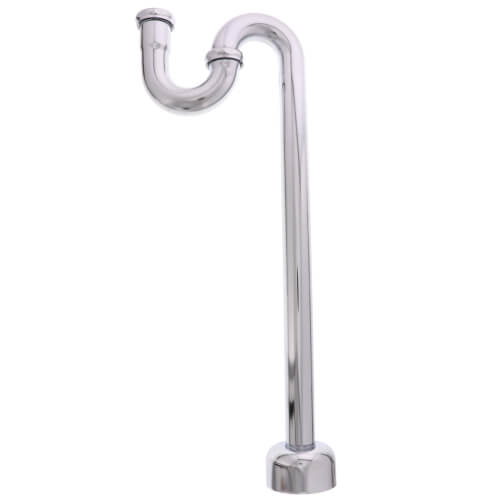 12915K Everflow 12915K 11/4" Chrome Plated Brass STrap, 17 GA w