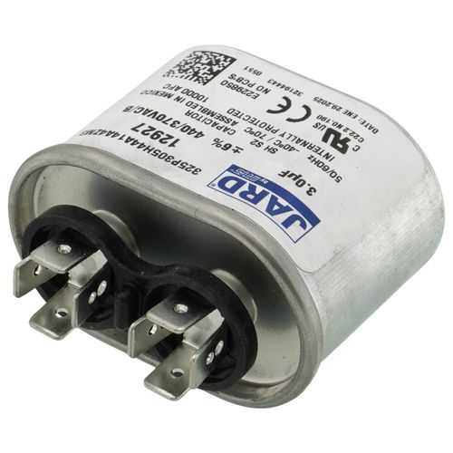 Main product image of 3 MFD Oval Run Capacitor (440V)