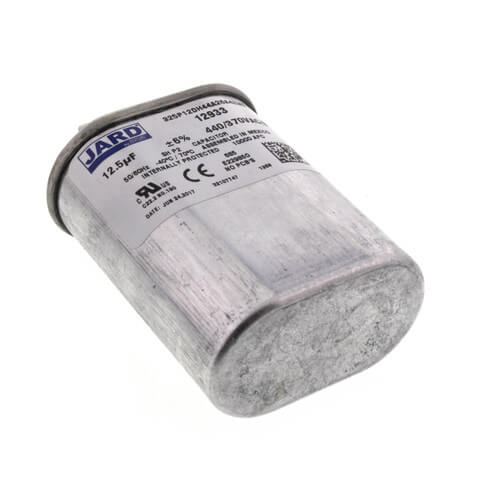 Main product image of 12.5 MFD Oval Run Capacitor (440V)