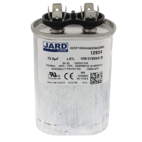 15 MFD Oval Run Capacitor (440V)