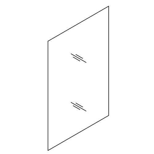 Main product image of Door Assembly, Mirrored Cabinet, 20 X 26, Flat, K-1293671