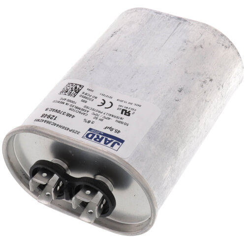 45 MFD Oval Run Capacitor (440V)