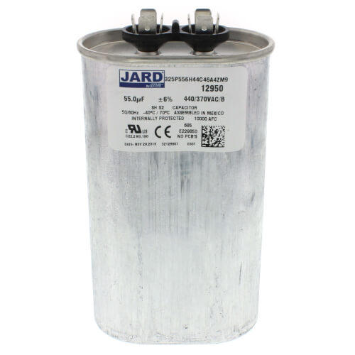 Main product image of 55 MFD Oval Run Capacitor (440V)