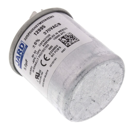 Main product image of 5 MFD Round Run Capacitor (370V)
