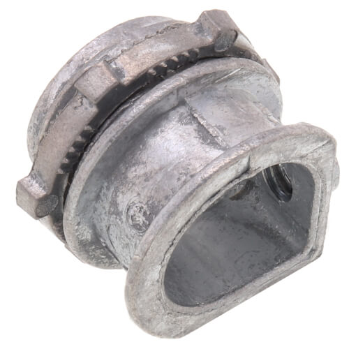 Main product image of 3/8" Zinc BX-Flex Straight Set Squeeze Connector