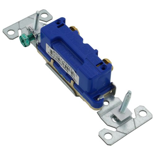 Main product image of Single-Pole Grounding Toggle Switch, 15A - Ivory (120V)