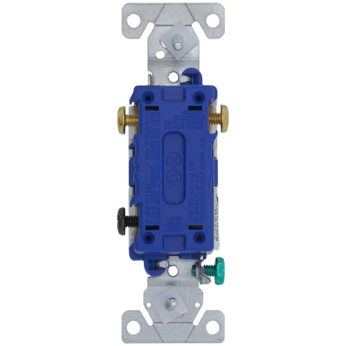 Main product image of 3-Way Grounding Toggle Switch, 15A, 1P - White (120V)