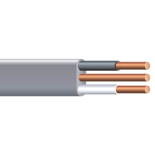 Main product image of 12/3 UF-B Copper Underground Feeder & Branch Circuit Cable w/ Ground Wire (100' Coil)