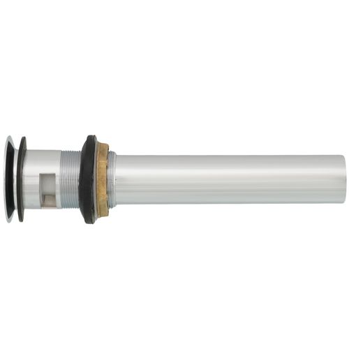 Main product image of 1-1/4" Spring Loaded Push Button Bathroom Drain Assembly w/ Overflow (Chrome), 131553