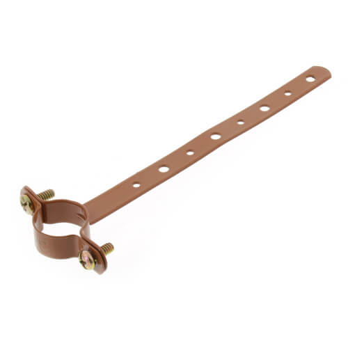 Main product image of 3/4" x 6" Copper Epoxy Coated Milford Hanger