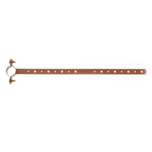 Main product image of 3/4" x 12" Copper Epoxy Coated Milford Hanger