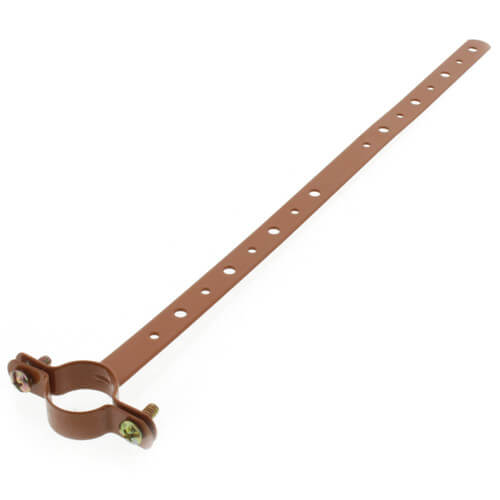 Main product image of 3/4" x 12" Copper Epoxy Coated Milford Hanger