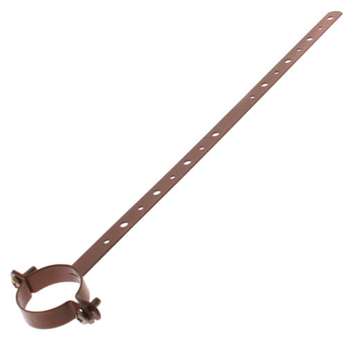 Main product image of 1-1/4" x 12" Copper Epoxy Coated Milford Hanger