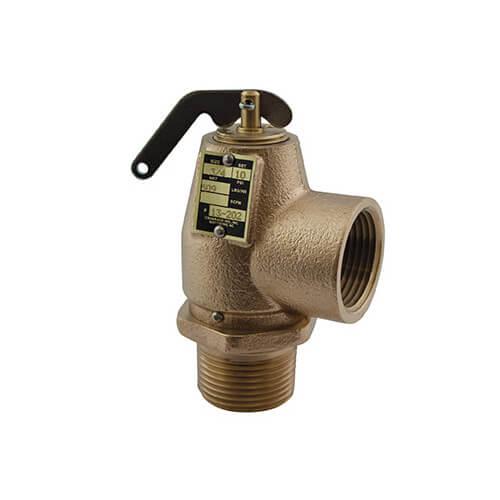 Main product image of 1" MNPT x 1" FNPT RVS13 643 LBS/HR Low Pressure Steam Safety Valve (8 psi)