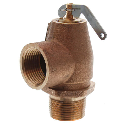 Main product image of 1" MNPT x 1" FNPT RVS13 643 LBS/HR Low Pressure Steam Safety Valve (15 psi)