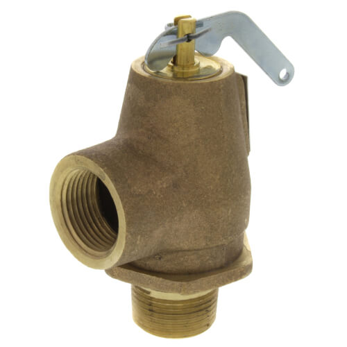 Main product image of 3/4" MNPT x 3/4" FNPT RSV13 290 LBS/HR Low Pressure Steam Safety Relief Valve (5 psi)