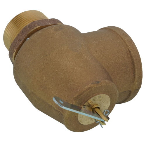 Main product image of 1-1/2" MNPT x 2" FNPT RVS13 1900 LBS/HR Low Pressure Steam Safety Valve (15 psi)