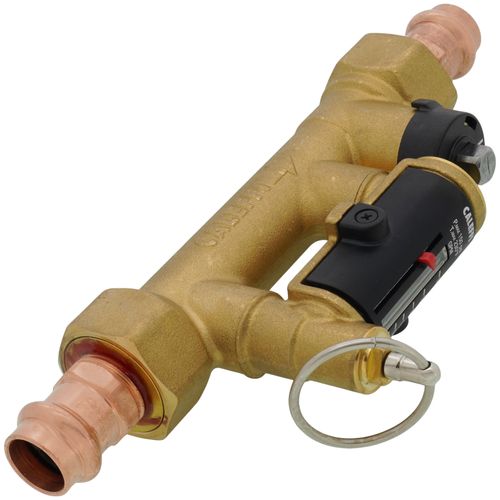 Main product image of 1/2" Press QuickSetter Balancing Valve w/ Flow Meter, 0.5 to 1.75 GPM