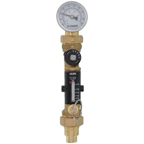 Main product image of 1/2" Sweat QuickSetter Balancing Valve w/ Flow Meter & Temp. Gauge - 0.5 to 1.75 GPM (Lead Free)