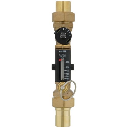 Main product image of 3/4" Sweat QuickSetter Balancing Valve w/ Flow Meter, 0.5 - 1.75 GPM (Lead Free)