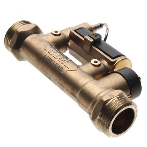 Main product image of 1" Sweat QuickSetter Balancing Valve w/ Flow Meter & Temp. Gauge - 2.0 to 7.0 GPM (Lead Free)