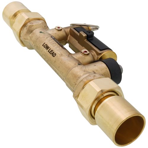 Main product image of 1" Sweat QuickSetter Balancing Valve w/ Flow Meter,  2.0 to 7.0 GPM (Lead Free)