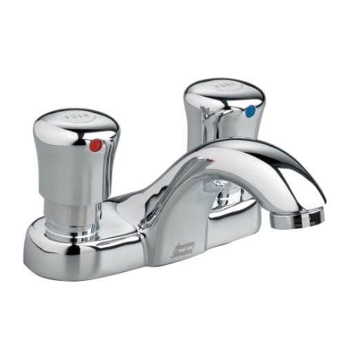 Main product image of Metering 4-Inch Centerset 2-Handle Faucet 1.0 gpm/3.8 Lpf