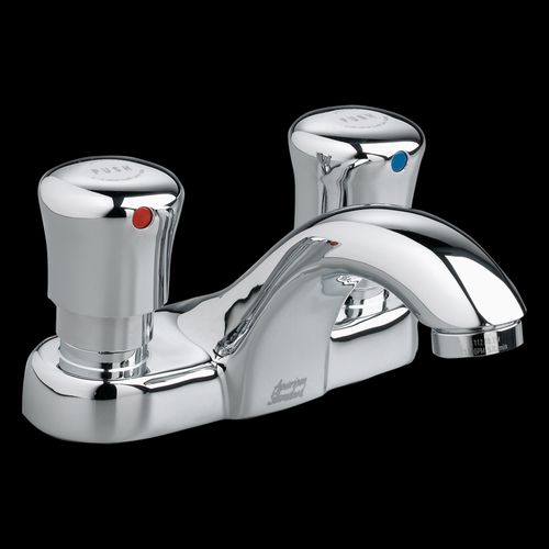 Main product image of Metering 4" Centerset 2-Handle Faucet 0.5 gpm/1.9 Lpf (Chrome)