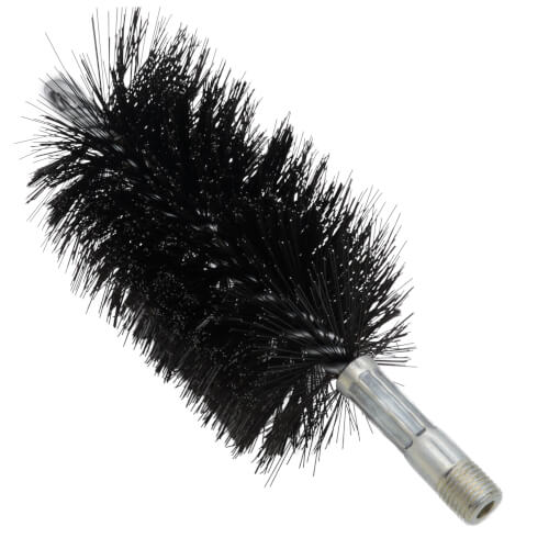 Main product image of 2" x 4" Rectangular or Oval Shape Brush w/ 1/4" MNPT End Type