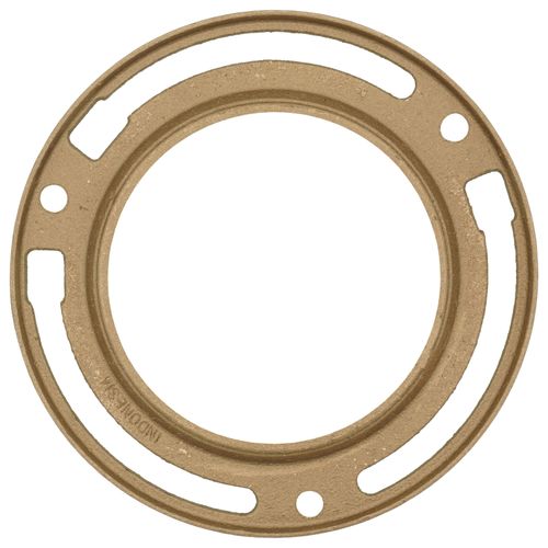Main product image of 4" Shallow Brass Closet Flange