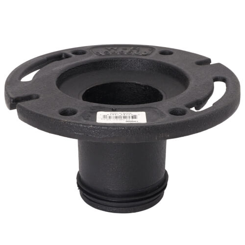 Main product image of 3" x 4" Push-In Cast Iron Closet Flange
