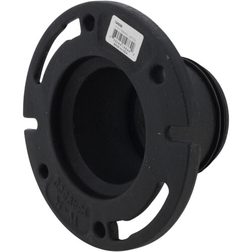 Main product image of 4" x 4" Push-In Cast Iron Closet Flange