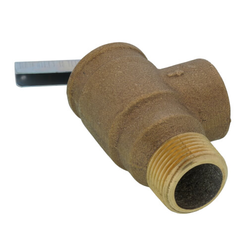 Main product image of 3/4" MNPT x 3/4" FNPT RVS13 407 LBS/HR Low Pressure Steam Safety Valve (15 psi)