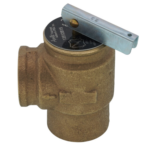 Main product image of 3/4" FNPT RVS13 407 LBS/HR Low Pressure Steam Safety Relief Valve (15 psi)