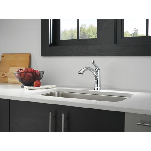 Main product image of Linden 1 Handle Kitchen Faucet (Chrome), 1353-DST