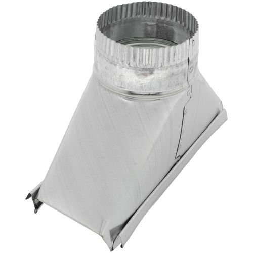 Main product image of 4" Galvanized Transition (3-1/4" x 10" Round)