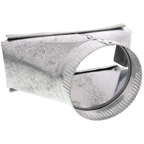 Main product image of 3-1/4" x 10" Galvanized Transition (5" Round)
