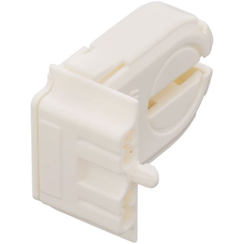 Main product image of Linear Fluorescent Lampholder, Medium Base, w/ Panel Locator Post - White (660W)
